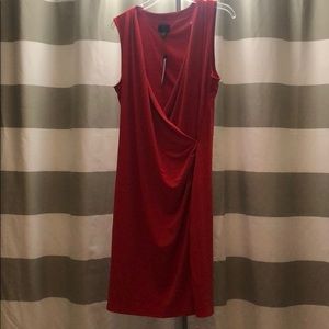 NWT Red Wrap Dress
